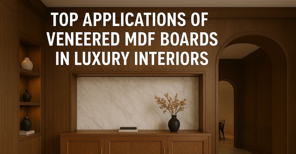 Veneered MDF Board