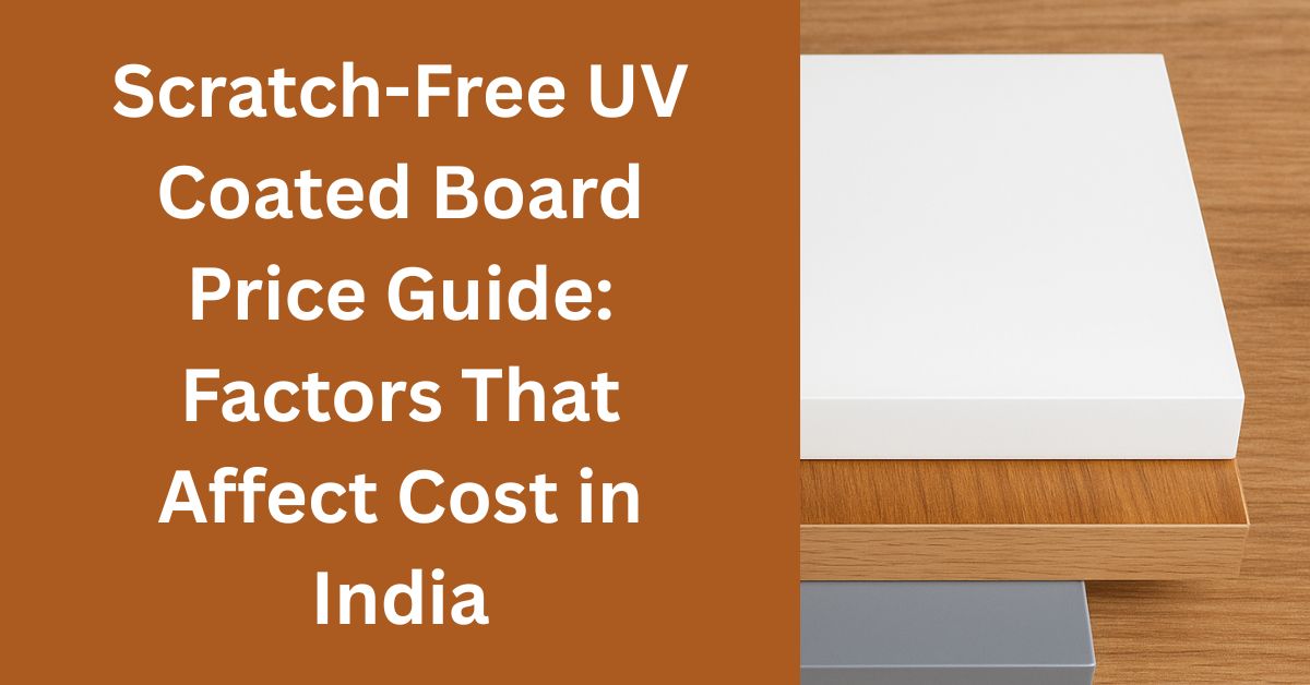 scratch free UV board