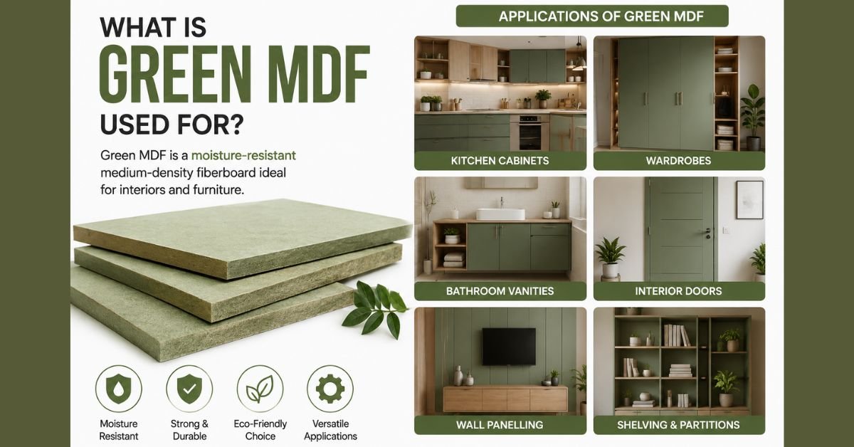 Green MDF Board