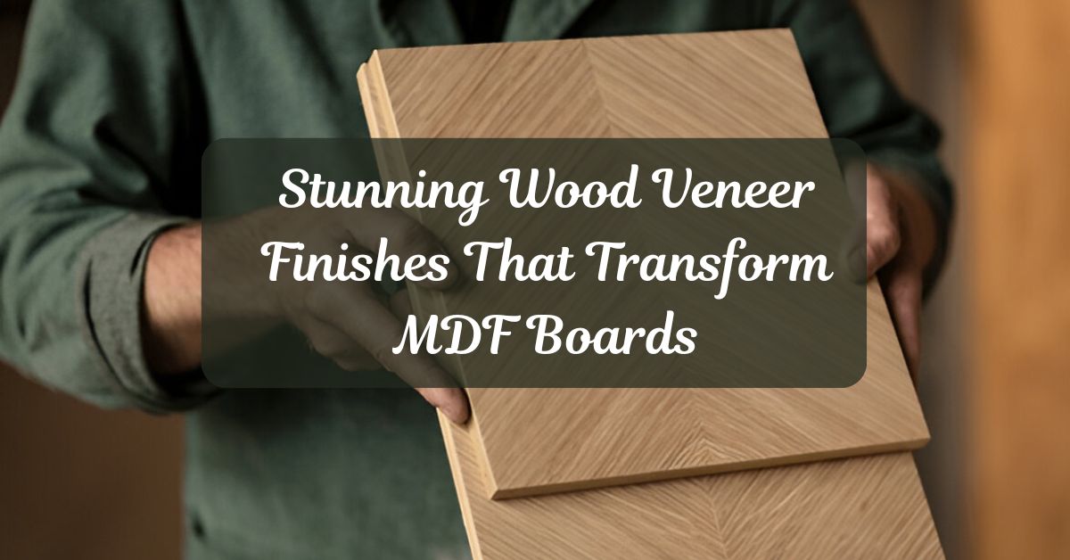 Veneered MDF Board