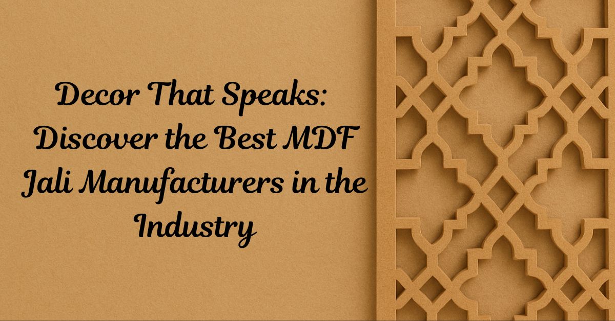 MDF Board Manufacturers